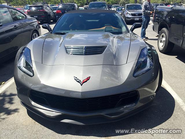 Chevrolet Corvette Z06 spotted in Sunnyvale, California