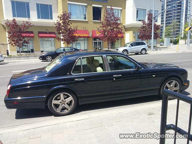 Bentley Arnage spotted in Toronto, Canada