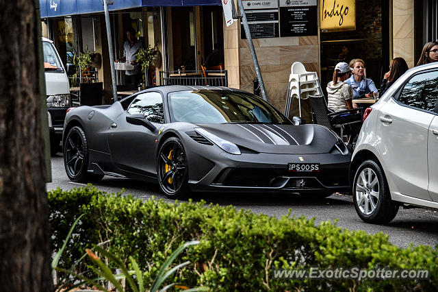 Ferrari 458 Italia spotted in Sydney, Australia
