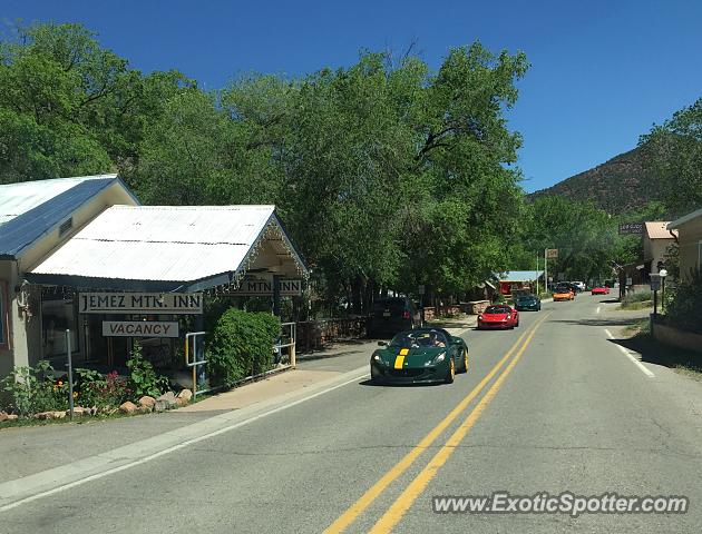 Lotus Elise spotted in Jemez Springs, New Mexico