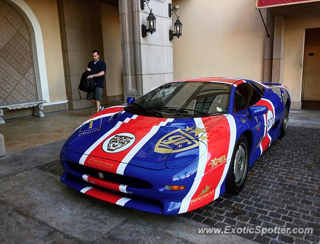 Jaguar XJ220 spotted in Beverly Hills, California