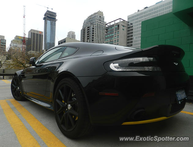 Aston Martin Vantage spotted in Toronto, Canada