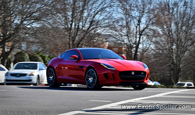 Jaguar F-Type spotted in Charlotte, North Carolina