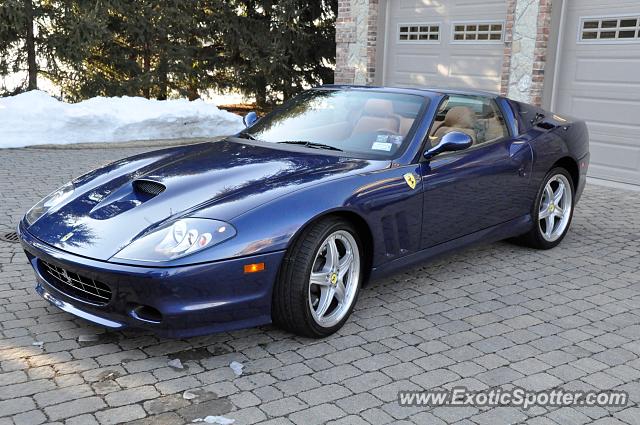 Ferrari 550 spotted in Pittsford, New York