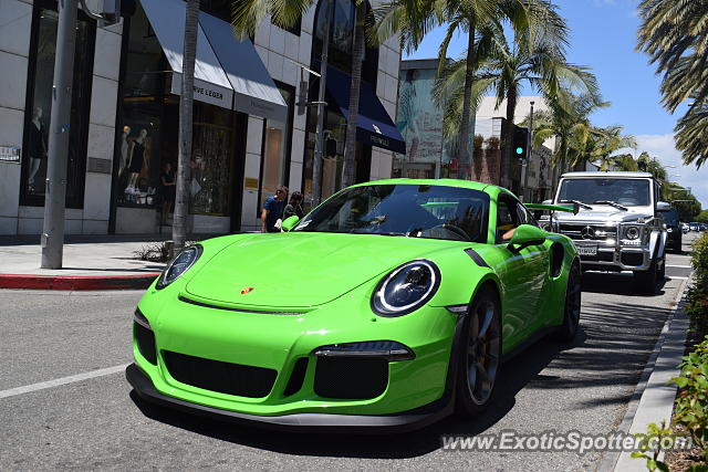 Porsche 911 GT3 spotted in Beverly Hills, California