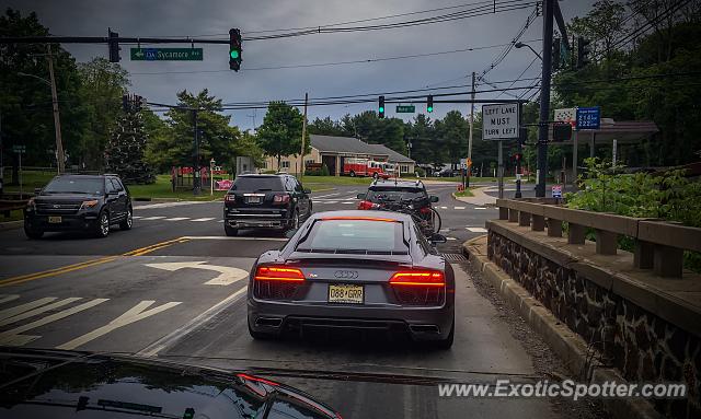 Audi R8 spotted in Tinton Falls, New Jersey