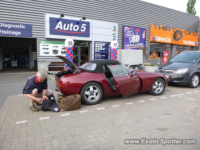 TVR Griffith spotted in Liège, Belgium