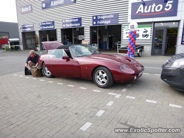TVR Griffith spotted in Liège, Belgium