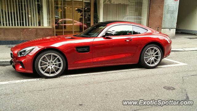 Mercedes AMG GT spotted in Zurich, Switzerland