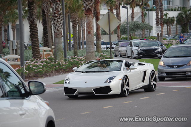 Lamborghini Gallardo spotted in Clearwater Beach, Florida