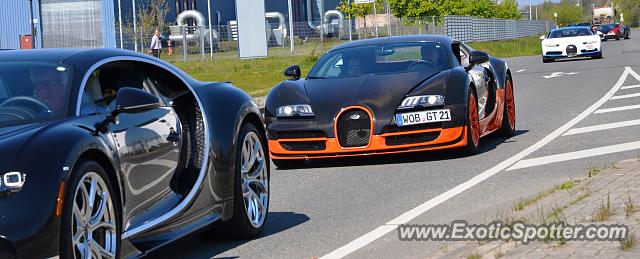 Bugatti Veyron spotted in Vorsfelde, Germany
