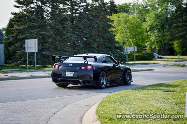 Nissan GT-R spotted in Oconomowoc, Wisconsin