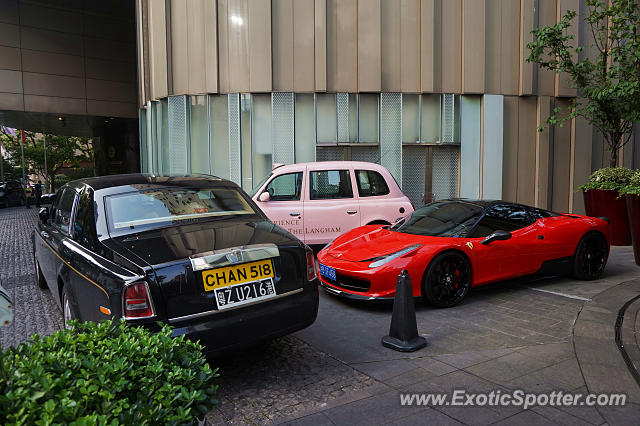 Ferrari 458 Italia spotted in Shanghai, China