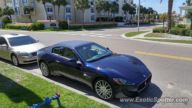 Maserati GranTurismo spotted in Clearwater Beach, Florida