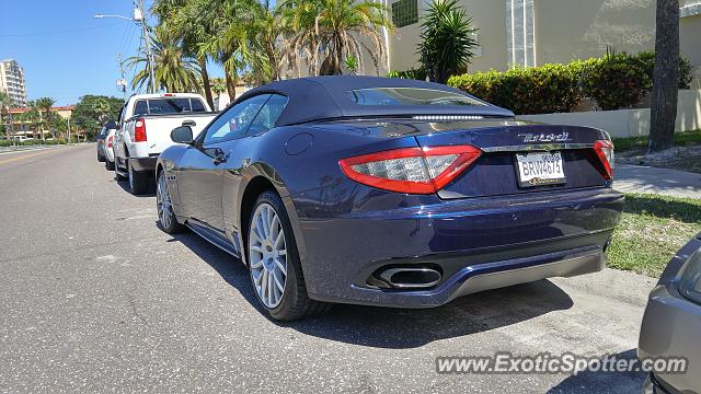 Maserati GranTurismo spotted in Clearwater Beach, Florida