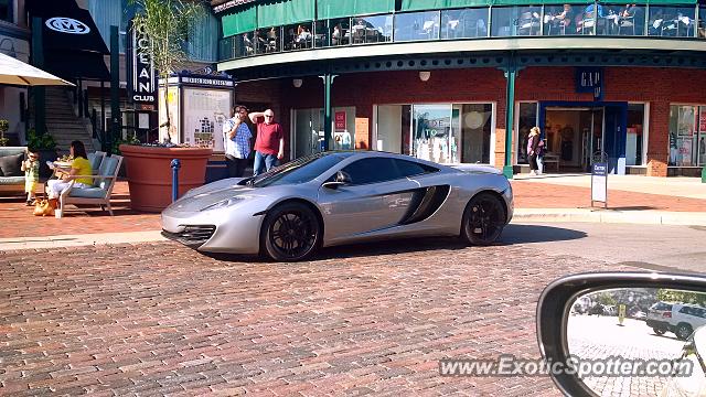 Mclaren MP4-12C spotted in Columbus, Ohio