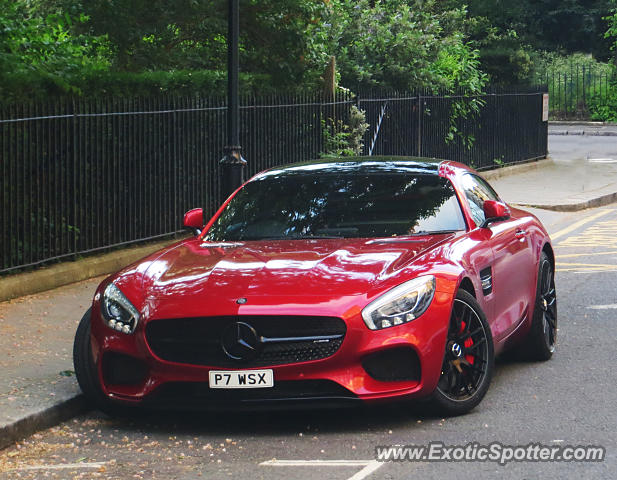 Mercedes AMG GT spotted in London, United Kingdom