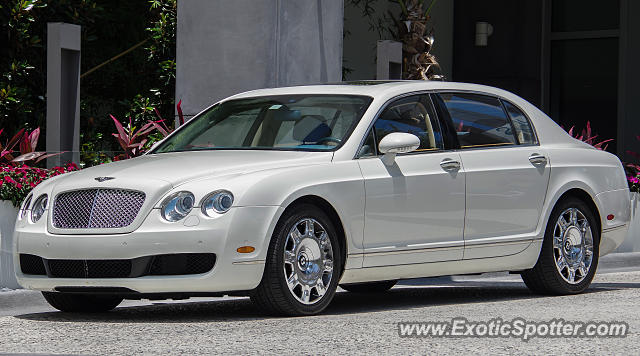 Bentley Flying Spur spotted in Clearwater Beach, Florida
