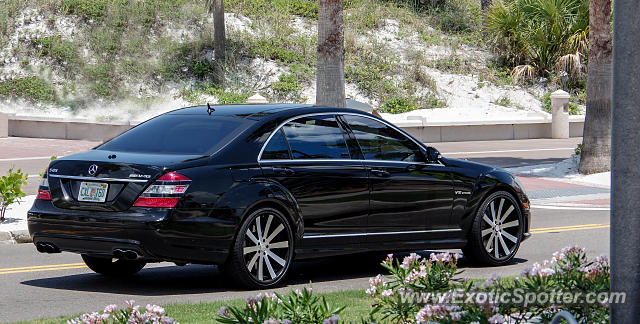 Mercedes S65 AMG spotted in Clearwater Beach, Florida