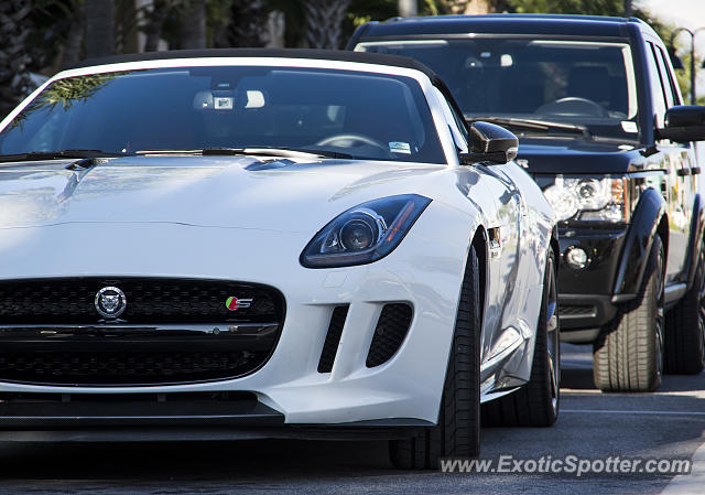 Jaguar F-Type spotted in Clearwater Beach, Florida