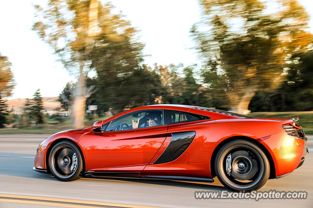 Mclaren 650S spotted in Irvine, California