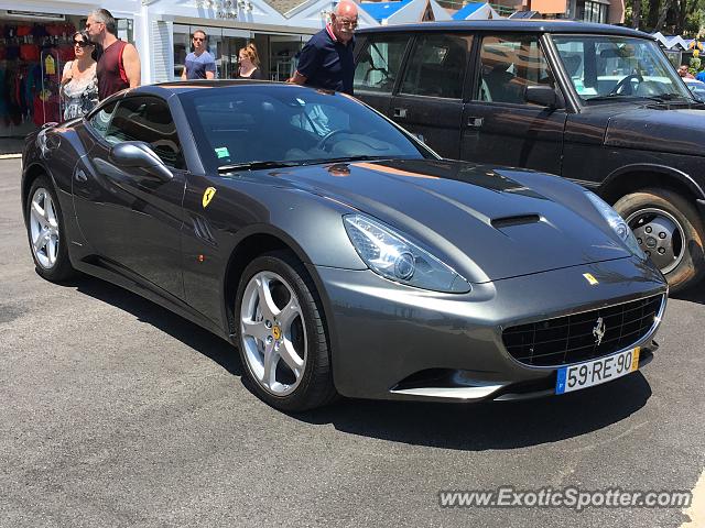 Ferrari California spotted in Vilamoura, Portugal