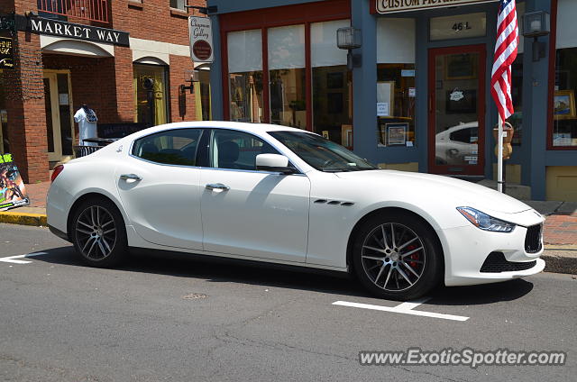 Maserati Ghibli spotted in Doylestown, Pennsylvania