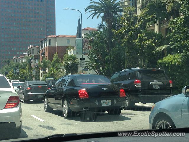 Bentley Flying Spur spotted in Westwood, California