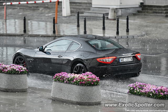 Maserati GranTurismo spotted in Warsaw, Poland