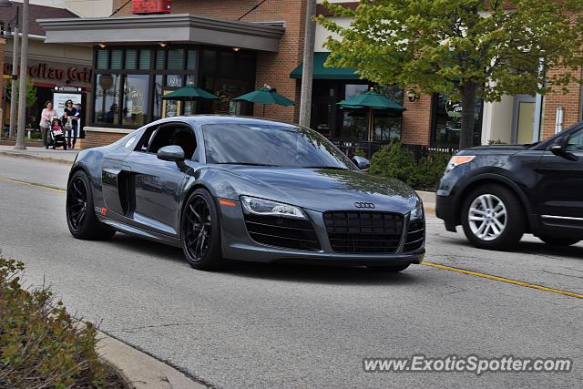 Audi R8 spotted in Bolingbrook, Illinois