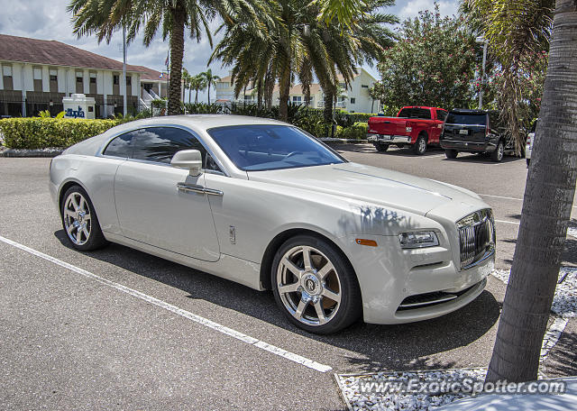 Rolls-Royce Wraith spotted in Belleair Beach, Florida