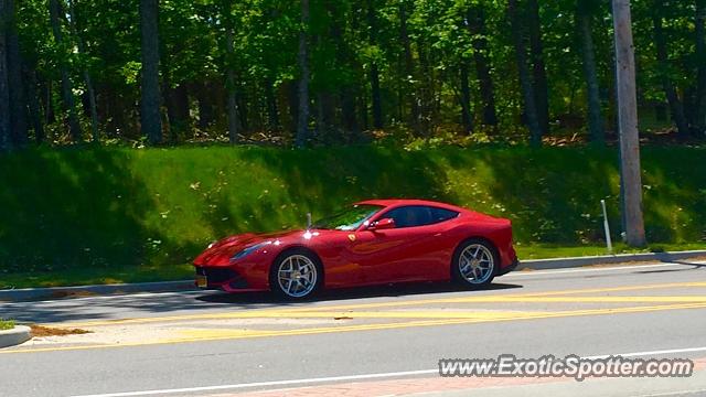 Ferrari F12 spotted in Noyack, New York