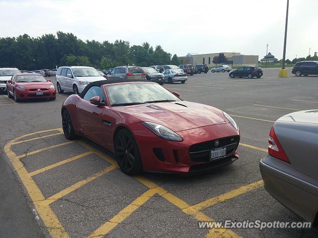 Jaguar F-Type spotted in Toronto, Canada
