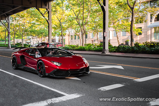 Lamborghini Aventador spotted in Arlington, Virginia