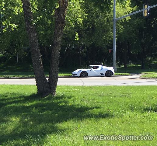 Alfa Romeo 4C spotted in Omaha, Nebraska