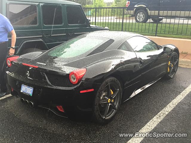 Ferrari 458 Italia spotted in Colorado Springs, Colorado