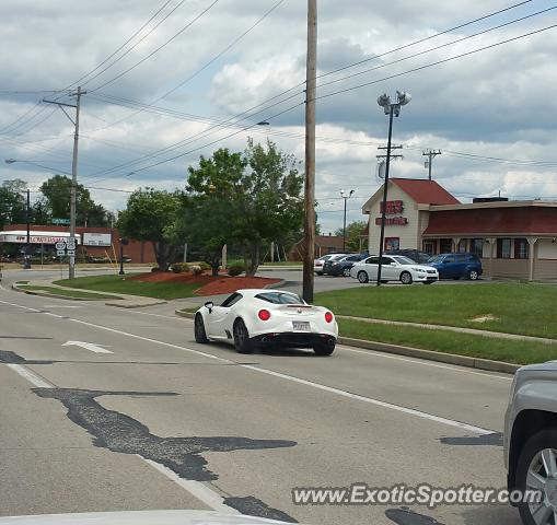 Alfa Romeo 4C spotted in Florence, Kentucky