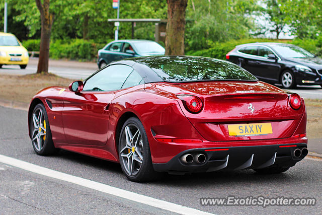 Ferrari California spotted in Cambridge, United Kingdom