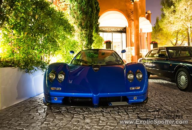 Pagani Zonda spotted in Monaco, Monaco