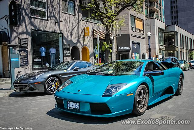 Lamborghini Murcielago spotted in Toronto, Canada