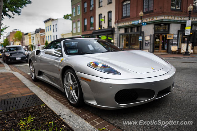Ferrari F430 spotted in Arlington, Virginia