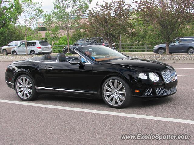 Bentley Continental spotted in GreenwoodVillage, Colorado