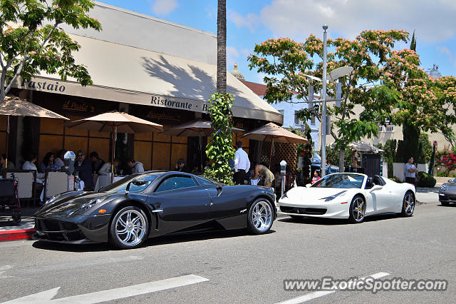 Pagani Huayra spotted in Beverly Hills, California