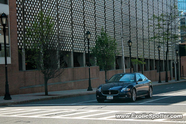Maserati Quattroporte spotted in White Plains, New York