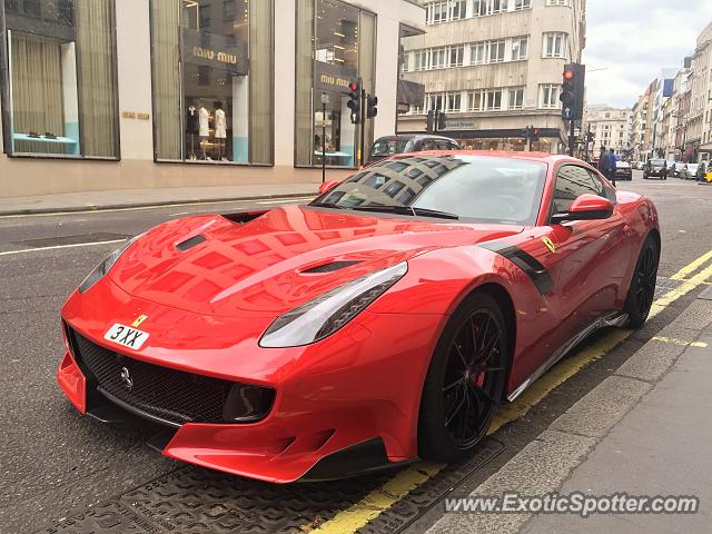 Ferrari F12 spotted in London, United Kingdom
