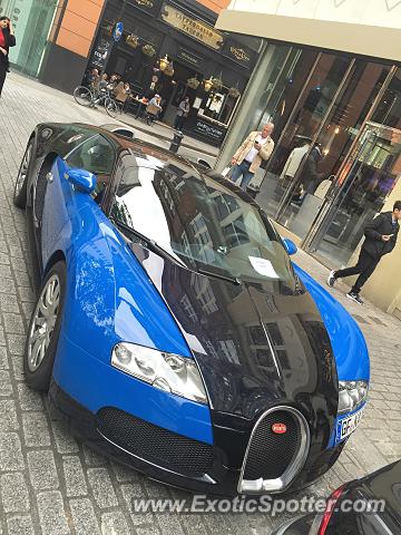 Bugatti Veyron spotted in London, United Kingdom