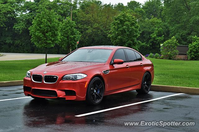 BMW M5 spotted in Lake Forest, Illinois
