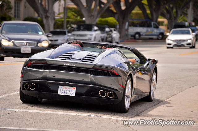 Lamborghini Huracan spotted in Beverly Hills, California