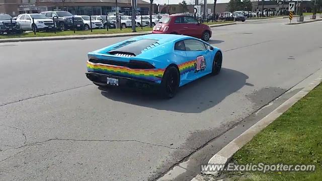 Lamborghini Huracan spotted in Toronto, Canada