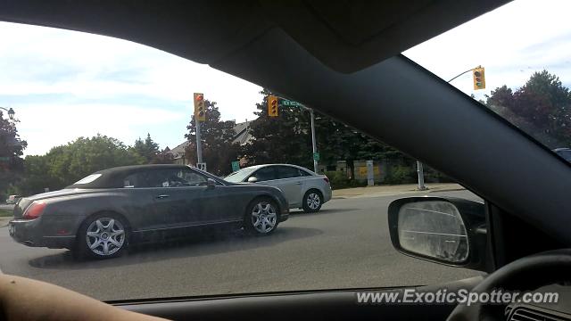 Bentley Continental spotted in Toronto, Canada